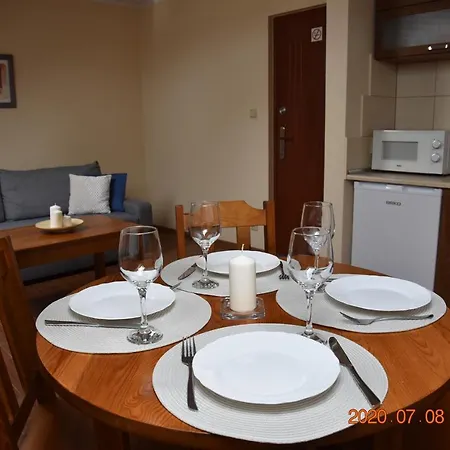 Przy Basenie Blisko Morza Brown Appartement Puck